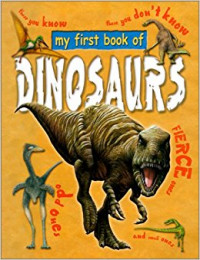 my first book of DINOSAUR