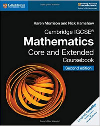 Cambridge IGCSE® Mathematics Core and Extended Coursebook (Cambridge International IGCSE)