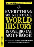 Everything you need to ace world history in one big fat notebook : a middle school study guide