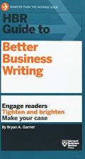 HBR Guide to Better Business Writing