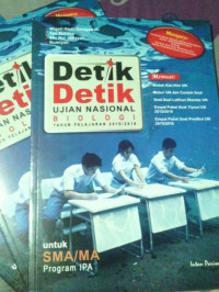 Detik-Detik Ujian Nasional Biologi Tahun Ajaran 2015-2016