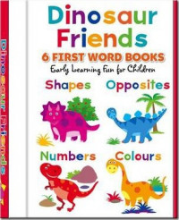 Dinosaur Friends - 6 First Word Books