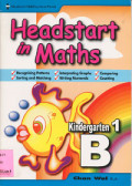 Headstart In Maths : Kindergarten 1B