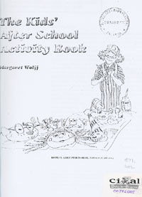 The Kids' After School Actvity Book