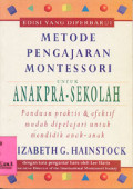 Metode Pengajaran Montessori Untuk Anak Pra-Sekolah