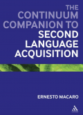 The Continuum Companion to Second Language Acquisition - eBook