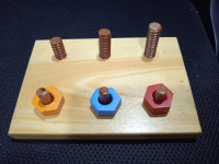 Wooden Bolt Board