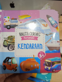 Balita Cerdas Pertamaku : Kendaraan