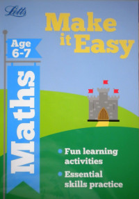 Maths practice activities children's book letts learning Ages 6-7 year KS 1 new