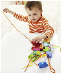 Image of Seashore Threading Fun