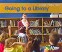 Image of Going To A Library