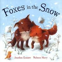 Image of Foxes in the Snow