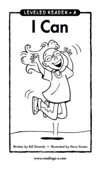 Image of Leveled Reader A : I Can
