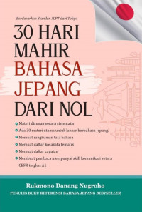 30 hari mahir bahasa Jepang dari nol