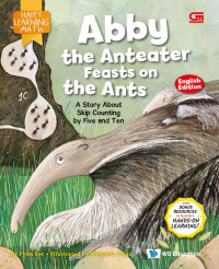 Image of Abby the anteater feasts on the ants