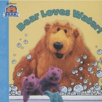 Image of Bear loves water