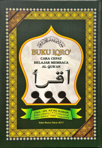 Buku iqra': cara cepat belajar membaca al-qur'an