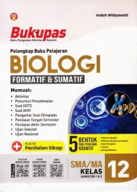 Image of Bukupas biologi formatif & sumatif SMA/MA kelas 12