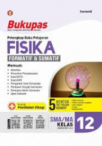 Image of Bukupas Fisika formatif & sumatif SMA/MA kelas 12