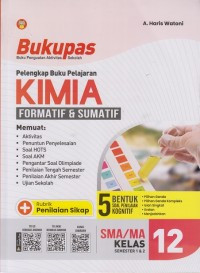 Image of Bukupas Kimia formatif & sumatif SMA/MA kelas 12