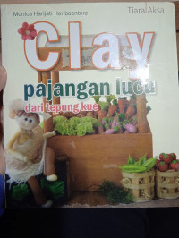 Image of Clay panjangan lucu dari tepung kue