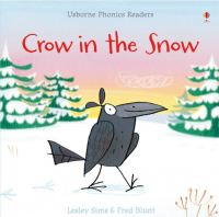 Crow in the snow