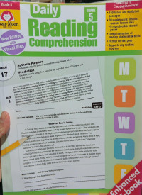 Image of Daily Reading Comprehension, Grade 5