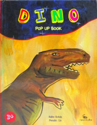 Dino pop up book