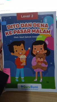 Dito dan Dena ke pasar malam