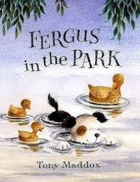 Fergus in the park