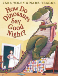 Image of How do dinosaurs say good night?