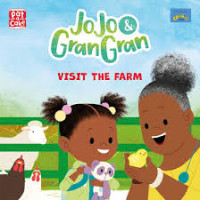 Image of Jojo and grangran visit the farm
