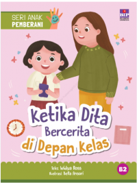 Image of Ketika dita bercerita di depan kelas