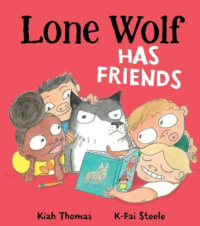Lone wolf has friends