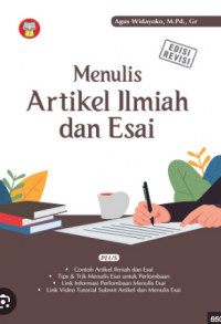 Image of Menulis artikel ilmiah dan esai