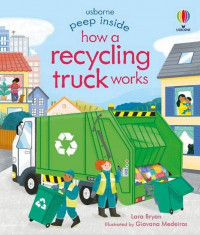 Peep inside: how a recycling truck works