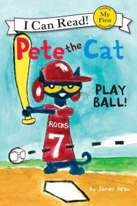 Image of Pete the cat play ball