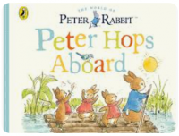 Image of Peter hops aboard