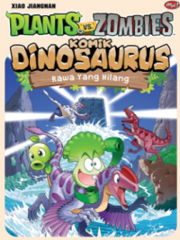 Image of Plants vs zombie komik dinosaurus: rawa yang hilang