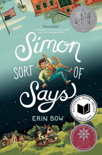 Image of Simon sort of says: newbery honor award winner