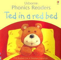 Image of Ted in a red bed