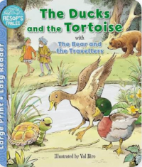 Image of The ducks and the tortoise with the bear and the travellers