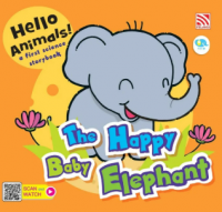 Image of The happy baby elephant