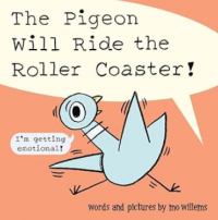 The pigeon will ride the roller coaster