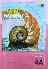 Think! mathematics textbook secondary 4A