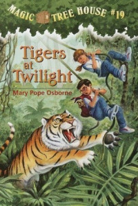 Image of Tigers at twilight