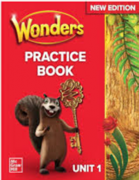 Image of Wonders practice book: grade 1 unit 1