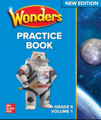 Image of Wonders practice book: grade 6 volume 1