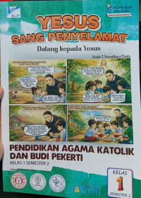 Image of Yesus sang penyelamat Kelas 1 Semester 2