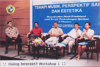 Dialog Interaktif Workshop 1: Terapi Musik, Perspektif Sains dan Estetika